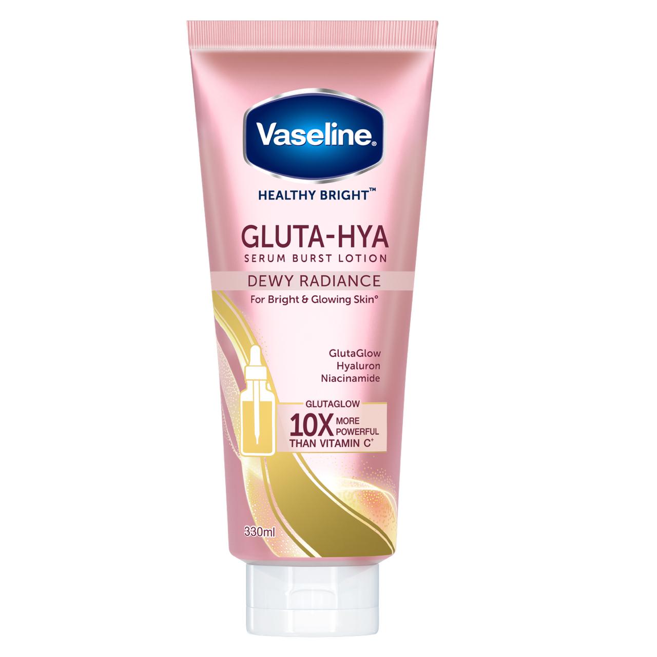 Vaseline Healthy Bright Gluta-Hya Serum Burst Lotion – Dewy Radiance