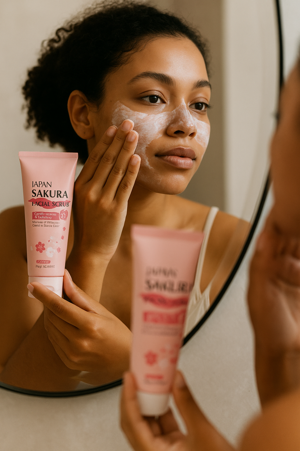 JAPAN Sakura Facial Scrub